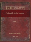 An English-Arabic Lexicon (Vol 1) - Book