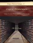 Coptic Monuments : Catalogue General des Antiquites Egyptiennes du Musee du Caire - Book