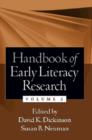 Handbook of Early Literacy Research, Volume 2 - Book