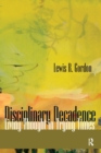 Disciplinary Decadence : Living Thought in Trying Times - Book