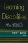 Learning Disabilities : New Research - Book