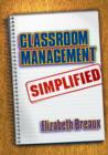Classroom Management Simplified - Book