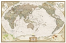 World Executive, Pacific Centered, Enlarged & Tubed : Wall Maps World - Book