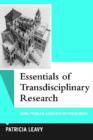 Essentials of Transdisciplinary Research : Using Problem-Centered Methodologies - Book