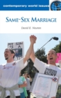 Same-Sex Marriage : A Reference Handbook - Book