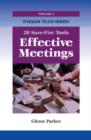 Effective Meetings - 20 Sure-Fire Tools - eBook