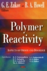 Polymer Reactivity : Aspects of Order & Disorder - Book