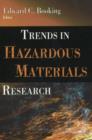 Trends in Hazardous Materials Research - Book