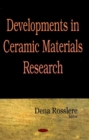 Developments in Ceramic Materials Research - Book