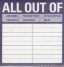 All Out of Sticky - Book