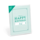 Knock Knock Happy Birthday Fill in the Love Card Booklet - Book