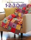 Better Homes and Gardens: 1-2-3 Quilt - Book