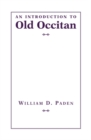 Introduction to Old Occitan - Book