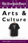 The New York Times Reader : Arts & Culture - Book