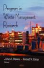 Progress in Waste Management Research - Book