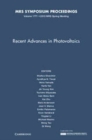 Recent Advances in Photovoltaics: Volume 1771 - Book