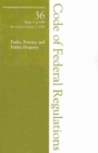 2009 36 CFR 1-199 (National Park Service) - Book