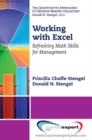 Working with Excel : Refreshing Math Skills for Management - eBook