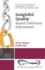 Insightful Quality: Beyond Continuous Improvement - Book