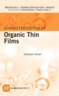 Characterization of Organic Thin Films - Book
