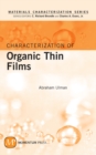 Characterization of Organic Thin Films - eBook