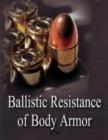 Ballistic Resistance of Body Armor - Book
