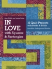 In Love with Squares & Rectangles : 10 Quilt Projects with Batiks & Solids from Blue Underground Studios - eBook
