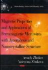 Magnetic Properties & Applications of Ferromagnetic Microwires with Amorpheous & Nanocrystalline Structure - Book