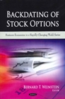 Backdating of Stock Options - Book