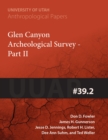 Glen Canyon Archaeological Survey : Part II - Book