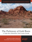 The Prehistory of Gold Butte : A Virgin River Hinterland, Clark County, Nevada - Book