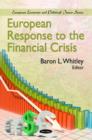 European Response to the Financial Crisis - Book