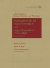 Assignments to Barkan, Bintliff and Whisner's Fundamentals of Legal Research, 10th and Legal Research Illustrated - Book