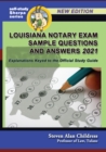 Louisiana Notary Exam Sample Questions and Answers 2021: Explanations Keyed to the Official Study Guide - eBook