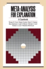 Meta-Analysis for Explanation : A Casebook - eBook