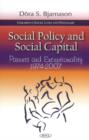 Social Policy & Social Capital : Parents & Exceptionality 1974-2007 - Book