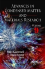Advances in Condensed Matter & Materials Research : Volume 9 - Book
