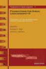 Foundations for Syriac Lexicography IV : Colloquia of the International Syriac Language Project - Book