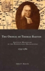 The Ordeal of Thomas Barton : Anglican Missionary in the Pennsylvania Backcountry, 1755-1780 - Book