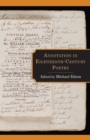 Annotation in Eighteenth-Century Poetry - Book