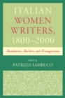 Italian Women Writers, 1800-2000 : Boundaries, Borders, and Transgression - eBook