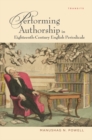 Performing Authorship in Eighteenth-Century English Periodicals - eBook