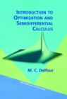 Introduction to Optimization and Semidifferential Calculus - Book