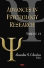 Advances in Psychology Research. Volume 75 - eBook