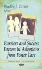 Barriers & Success Factors in Adoptions from Foster Care - Book
