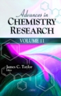Advances in Chemistry Research : Volume 11 - Book
