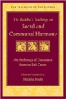 The Buddha's Teaching on Social and Communal Harmony - Book