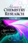 Advances in Chemistry Research : Volume 12 - Book