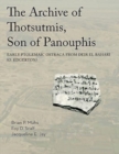 Archive of Thotsutmis, Son of Panouphis : Early Ptolemaic Ostraca from Deir el Bahari (O. Edgerton) - Book