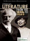 American Literature from the 1850s to 1945 - eBook